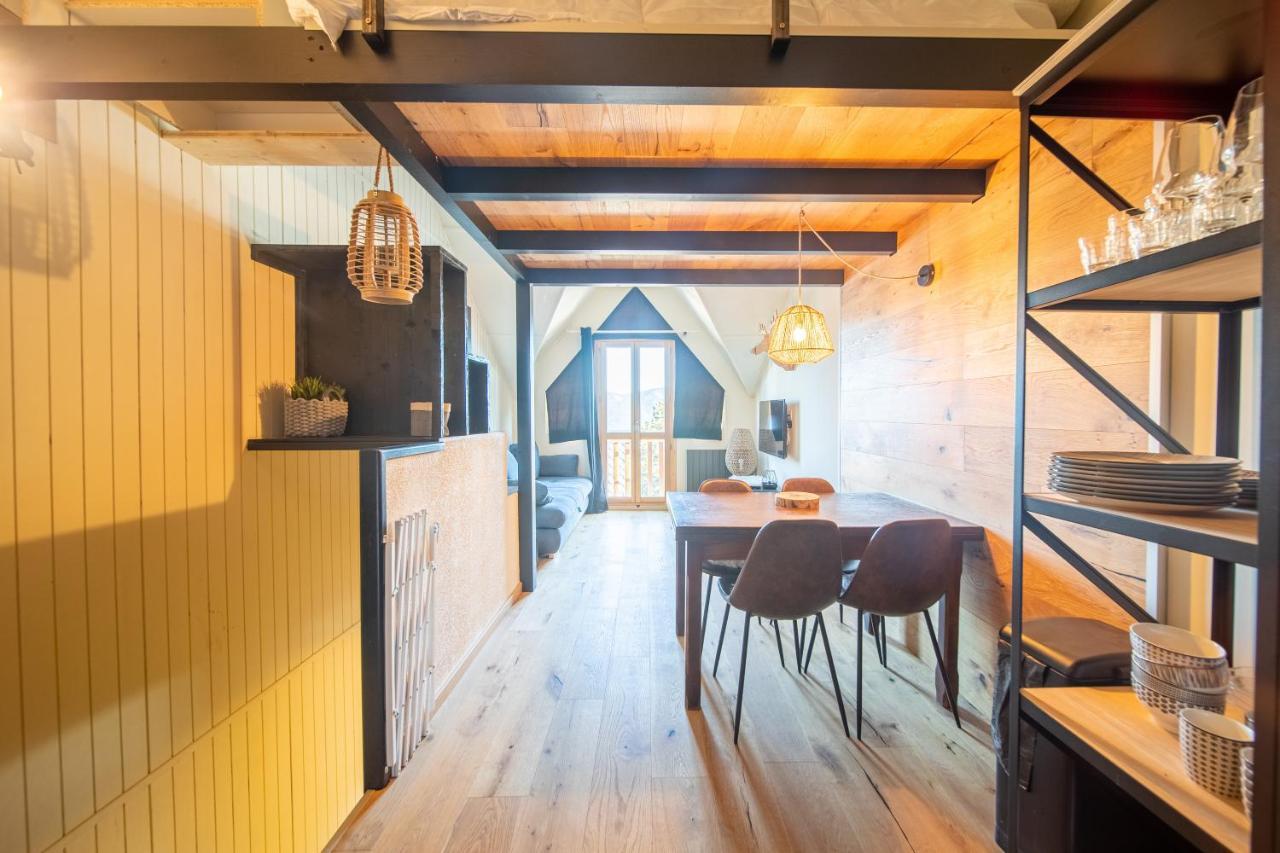 Le Cerf - Duplex Avec Superbe Vue Montagne Apartamento Les Angles  Exterior foto